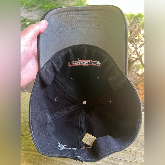 Vintage Y2K Harley-Davidson Motorcycles black distressed cap fitted Missouri - Picture 4 of 12